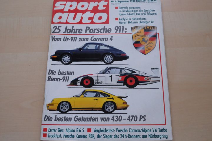 Sport Auto 09/1988